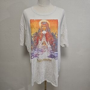 Labyrinth David Bowie Vintage T-Shirt Size XL